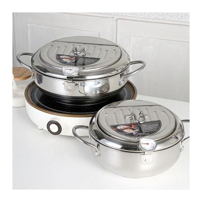 China Household Factory Directly Supply High Quality Non-stick Cooking Stainless Steel Tools Frying Pan Set for sale