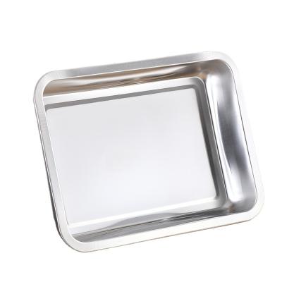 China Factory Viable Manufacturing Size Bakery Various Oven Use Pan Tray Cookie Baking Trays for sale