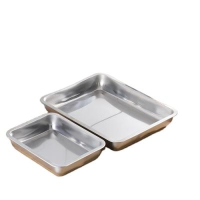 China Factory Sale Various Size Food Grade Stainless Steel Oven Trays Manufacturer for sale