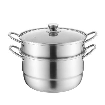 China Various Sustainable Factory Selling Home Restaurant Cooking Pot Steaming Stainless Steel for sale