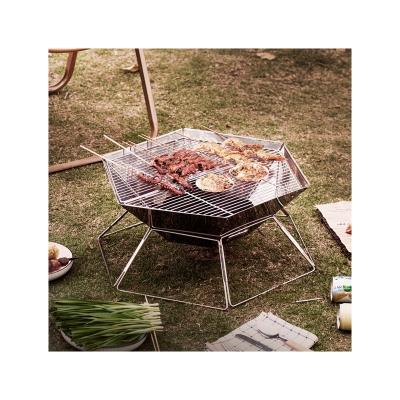 China Glamorous Price New Type Easily Cleaned Outdoor Portable Charcoal Barbecue Table BBQ Grill for sale