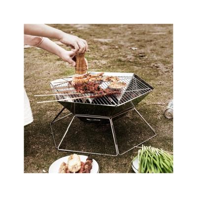 China Guaranteed Easily Cleaned Single Table Grill of Quality Mini Household Barbecue Outdoor Camping Bbq for sale