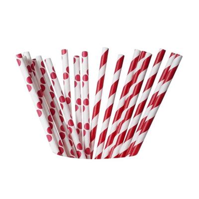 China Party Supplies Polka Dot Decoration Paper Cup Tablecloth Dish Cutlery Set Party Drinking Straws for sale