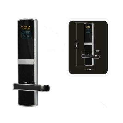 China High Quality Zinc Alloy Key Card RFID RF Smart Hotel Room Cards Door Lock PY-8392 for sale