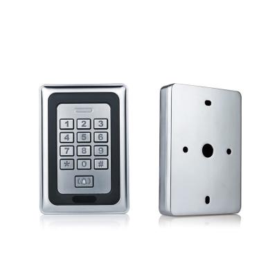 China 8000 Standalone 125khz ID Card Metal Keypad Access Controller for sale