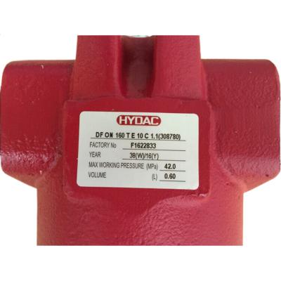 China Hydac-Solenoidventil DFON160TE10C1.1 Industrieller und einseitiger Fluss zu verkaufen