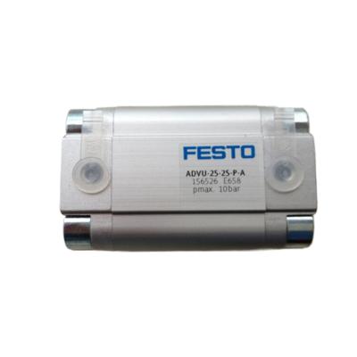 China Festo hydraulische cilinder ADVU-25-25-P-A met een evenredige uitgangskracht voor mechanische systemen Te koop