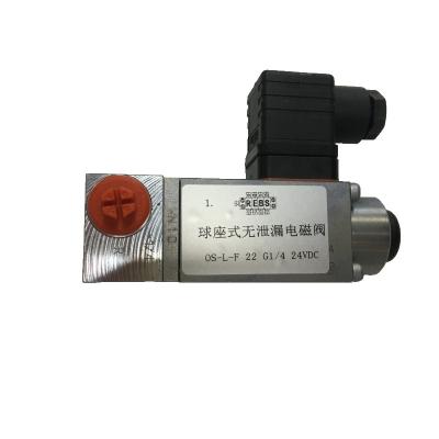 China REBS OS-L-F22G1 4 24VDC Tipo de assento de bola Válvula solenoide anti-fugação Nova à venda