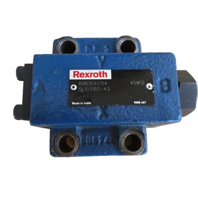 China Válvula de direção Rexroth SL10PB3-43 Azul Grande taxa de fluxo Boa vedação Baixo custo de manutenção Controle preciso Alta segurança à venda