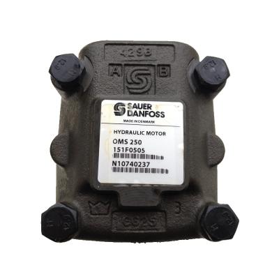 Cina Danfoss Hydraulic Motor OMS250151F0505 Black And Silver High Durability High Efficiency Energy Saving Simple Maintenance in vendita