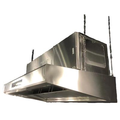 China Hotel POLYGEE New Design Commercial Restaurant Kitchen Exhaust Hoods With ESP for sale