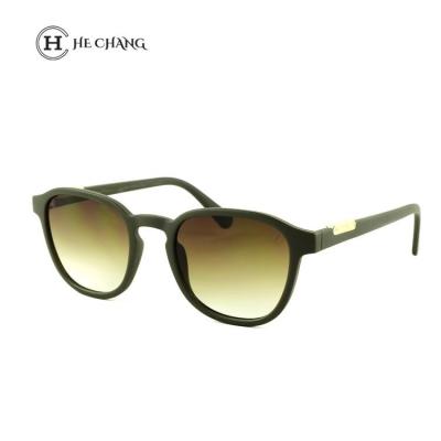 China HeChang Fashion Sunglasses 2021 Custom Women Retro Wholesale Round Man Punk Sunglasses Shade Sport Eyewear Sunglasses for sale