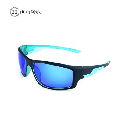 China Sports Sunglasses 2021 Top Selling Sport PC Shatterproof UV400 Sunglasses Polarize OEM PC Sports Sunglasses For Men for sale