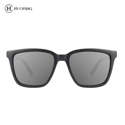 China PE Sunglasses HeChang OEM Sunglasses G850 Sunglasses Oceanbound Sunglasses Biodegradable Environmental Protection Black for sale