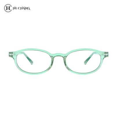 China HeChang Hot Anti-blue Trend Reading Classic Retro Jelly Green Unisex Anti Blue Light Glasses Glasses for sale