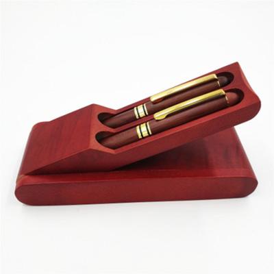 China Promotional Fountain Pens Wholesale Good Quality Eco Wooden Luxury Fountain Pens Promotional Fountain Pens With Box for sale