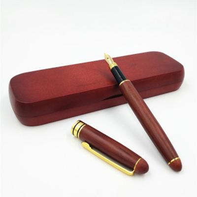 China Pen Supplier Promotional Luxury Promotional Fountain Pen Wooden Pen Factory Pen for sale