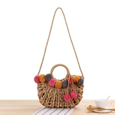 China 2020 Fashion Chinese Factory China Beach Bags Kids Rattan Handbags for sale