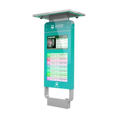 China Bus shelter advertising equipment led backlit poster frame rotating billboard RS-SQ-05111457 for sale