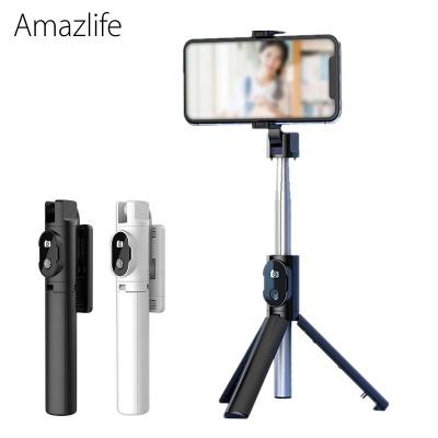 China Wireless Smartphone Selfie Stick Amazon Wholesale P20 Mobile Phone Monopod Selfie Stick Tripod With Remote Shutter Control for sale