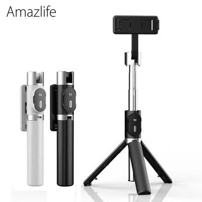 China Amazlife P60 Universal Multifunctional Telescopic Radio Stick Mobile Phone Selfie Stick Remote Tripod for sale