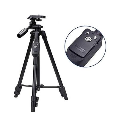 China Yunteng VCT-5208 PORTABLE Aluminum Smartphone Travel Selfie Tripod for Mobile Phone Camera for sale