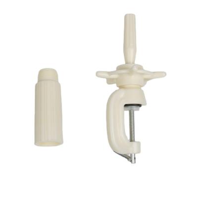 China Make Hairstyles High Quality Movable Stand Clamp For Wig Stand Training Head Clamp For Mannequin Head And Canvas Block Head for sale