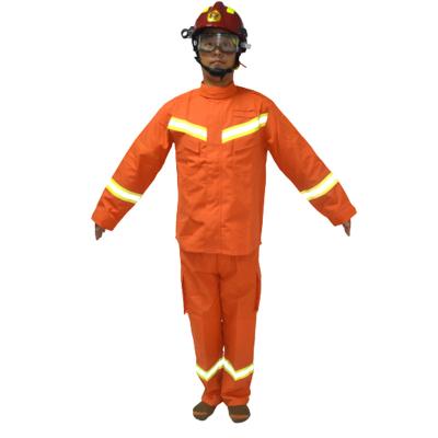 China Fire Fighting Equipment Heat Insulated Firefighter Split Suit Professional Fire Rescue Customized Heat Resistant Firefighter Clothing for sale