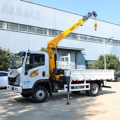 China TRUCK CRANE JIUBANG Special Offer cheapest 4 ton mini truck mount crane for sale for sale