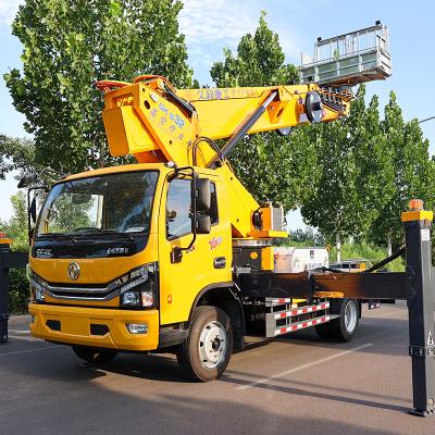 China High altitude operation truck aerial platform work vehicle with large work basket for sale 4 - 6L for sale