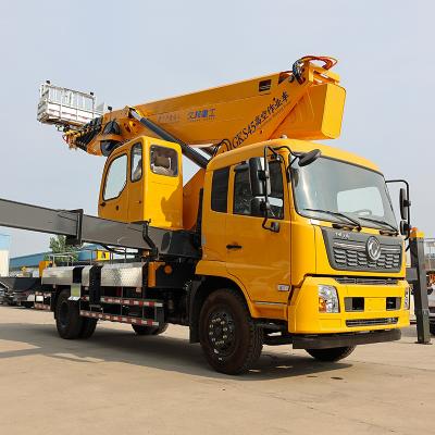 China 45m Bucket Truck Aerial Working Platform Truck Mounted High-altitude Operation Truck 4 - 6L for sale