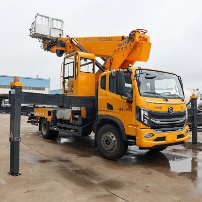 China Cheap price Dongfeng  40 m aerial work platform truck   Articulated Boom with Liftlifting bucket type   on sale 4 - 6L for sale