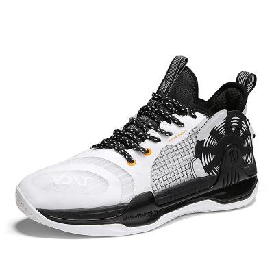 China Men's Breathable True Battle Shoes Orange Men's Basketball Shoes Youth Fashion Live Sports Shoes Friction Noise for sale