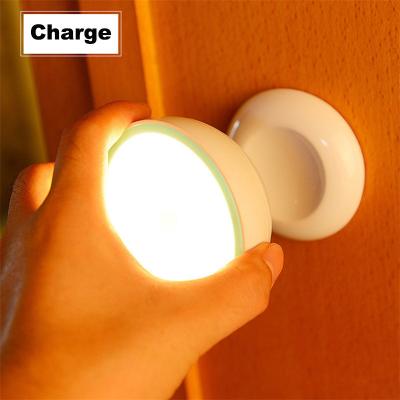 China Wardrobe Hallway Bathroom Bedroom Balcony Wireless Smart Motion Sensor Night Light USB Rechargeable Wall Lights For Wardrobe Hallway Bathroom Bedroom Balcony Lighting for sale