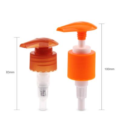 China Non Spill Non Spill 24mm 28mm Plastic Liquid Soap Bottle Pump Lotion Pump For Shampoo for sale