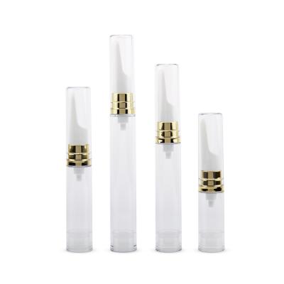 China 5ml 10ml 15ml Cosmetic Empty Serum Pump Emulsion Eye Cream Airless Bottle for sale