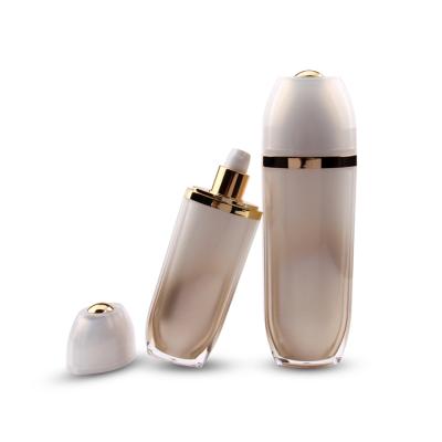 China 15ml 30ml 60ml Cosmetic Custom Bottle Acrylic Lotion Pump Bottles for sale