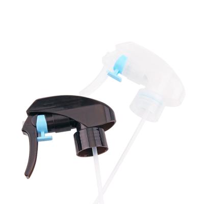 China Non Spill Wholesale 24/410 28/410 Plastic Fine Mist Trigger Sprayer With Lock for sale