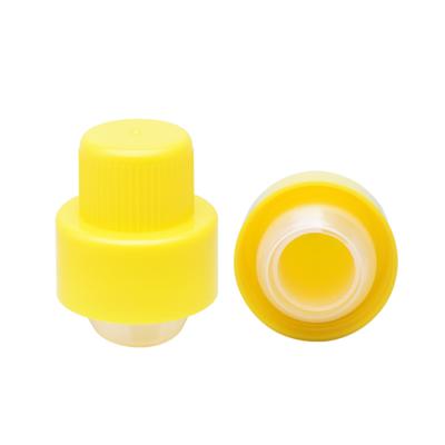 China Non Spill Wholesale Laundry Detergent Liquid Plastic Cap 38mm Screw Cap for sale