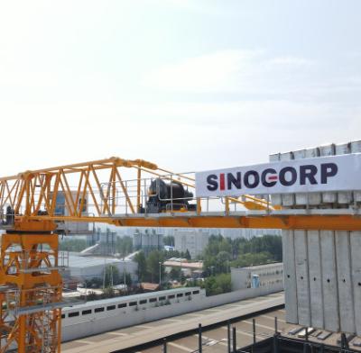 China 10 Ton Large Tower Crane Load hoisting QTP6518-10 for sale