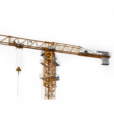 China 60m Jib Length 8t Load Tower Crane With Great Price QTZ80 PT6015-8 zu verkaufen