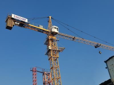 China Grúa de torre con brazo de 60M de equipo de construcción industrial / comercial aprobado por CE en venta