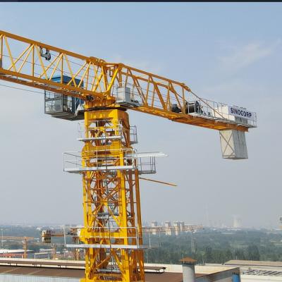 Chine Équipement de construction 8 tonnes grue à tour plate pour le bâtiment à vendre