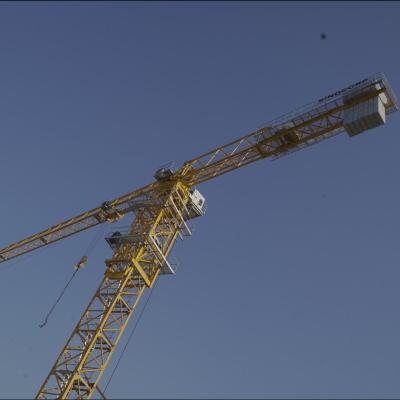 China 8 Tons / 10 Tons Flat Top Crane 0.4m/min Luffing Speed for sale