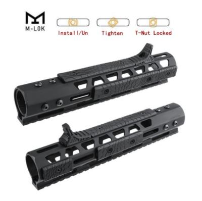 China Aplus 4 Ladder Rail Cover Fit Optional Protector Weaver Picatinny Rubber Rail Coated Package Black/FDE/Gray Heat Resistant Rifle Handguard for sale