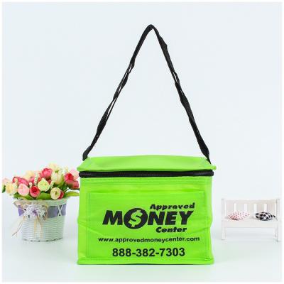 China New Vintage Thermal Insulation Bag Takeaway Lunch Picnic Foldable Cold Storage Fresh-keeping Bag Non-woven Delivery Film-Coated for sale