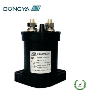 China Dongya Economy 250 Amper DH250 SPST-NO High Voltage Non-energetic DC Contactor For Electric Vehicle DH250 for sale