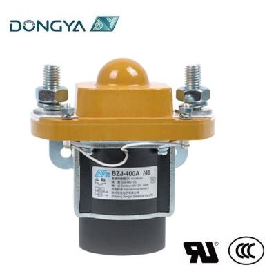 China High Quality Dongya Products 400 Amper BZJ-400A Normally Close Single Pole DC Contactor BZJ-400A for sale