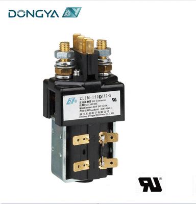 China Dongya Single Pole 150 Amper ZLJM-150D SPST-NO DC Contactor For ZLJM-150D Train for sale