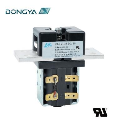 China Dongya ZLJM-250C DC Bistable Magnetic Latching Contactor for Engineering Machine ZLJM-250C for sale